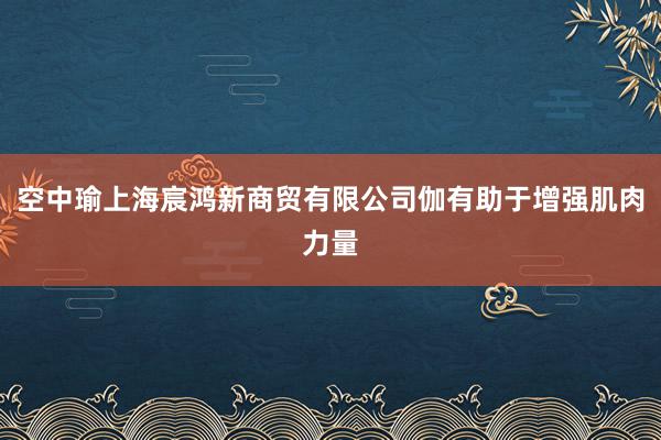 空中瑜上海宸鸿新商贸有限公司伽有助于增强肌肉力量